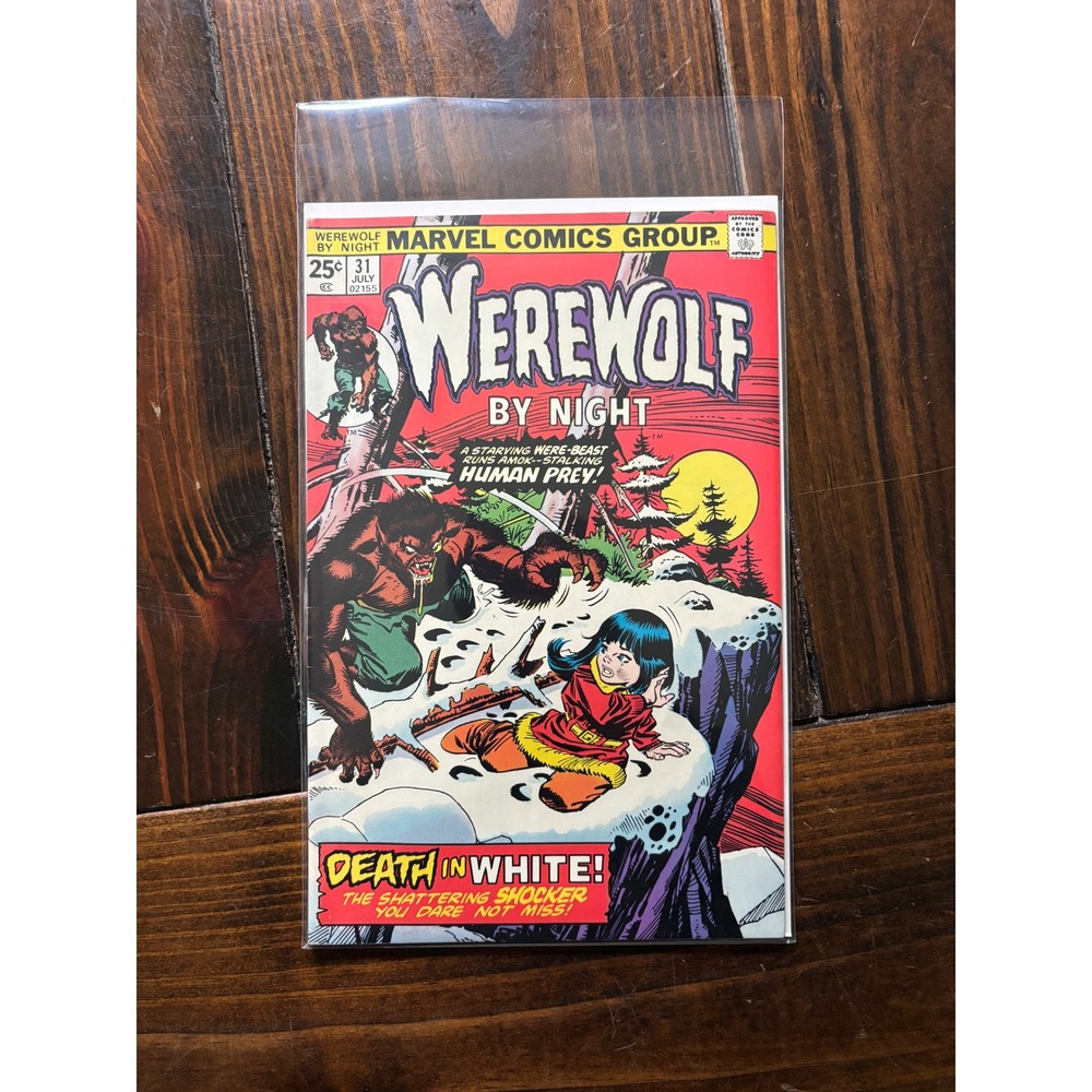 Werewolf by Night 31 Marvel Comics 1975 Bronze Age Horror Gil Kane Cover